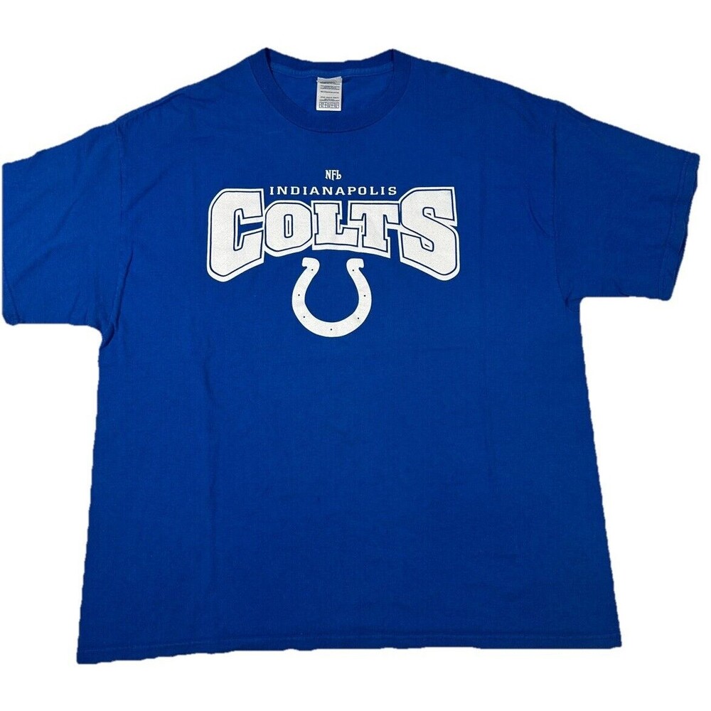Delta Pro Weight Indianapolis Colts Tee‎ T-shirt Size XL Vintage Y2K READ